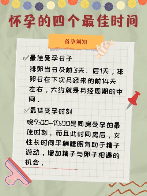 备孕必备 10个关键词助你孕育健康宝宝