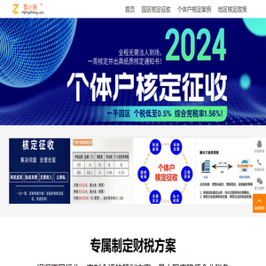 2024年个体户园区核定征收